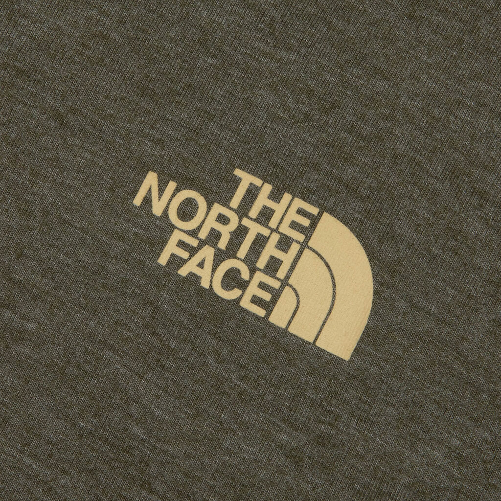 Tri-Blend Mountain Days S/S Tee - New Taupe/Green/White