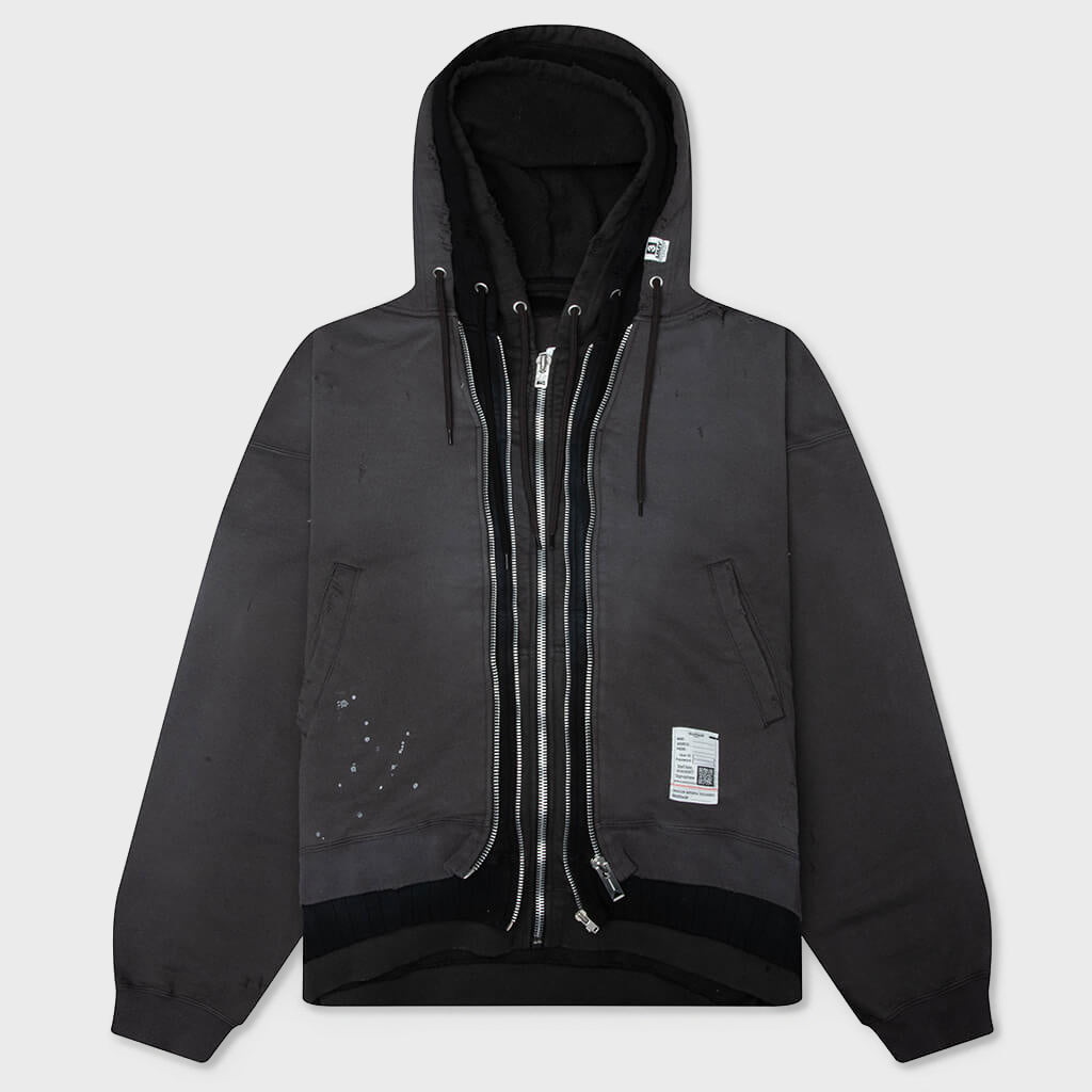 Triple Layered Parka - Black