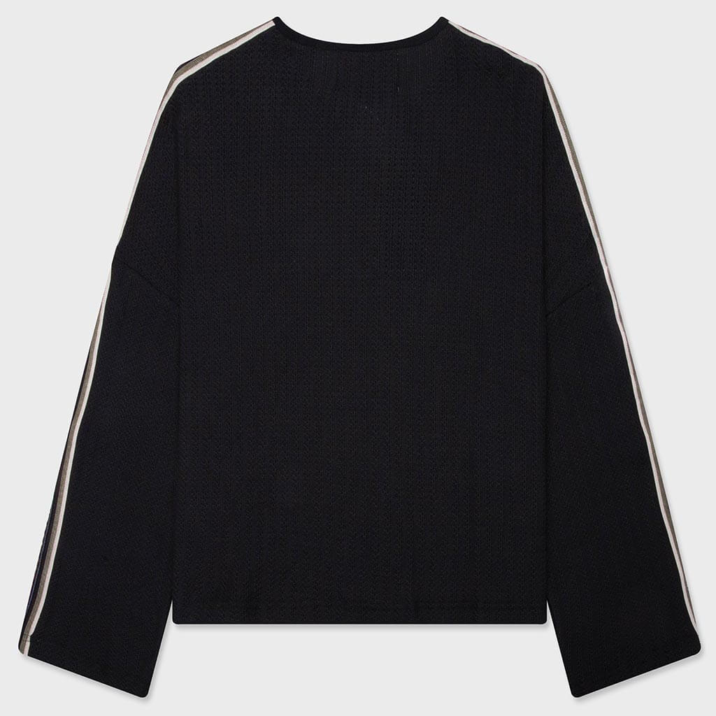 Triple Tape Knit - Black