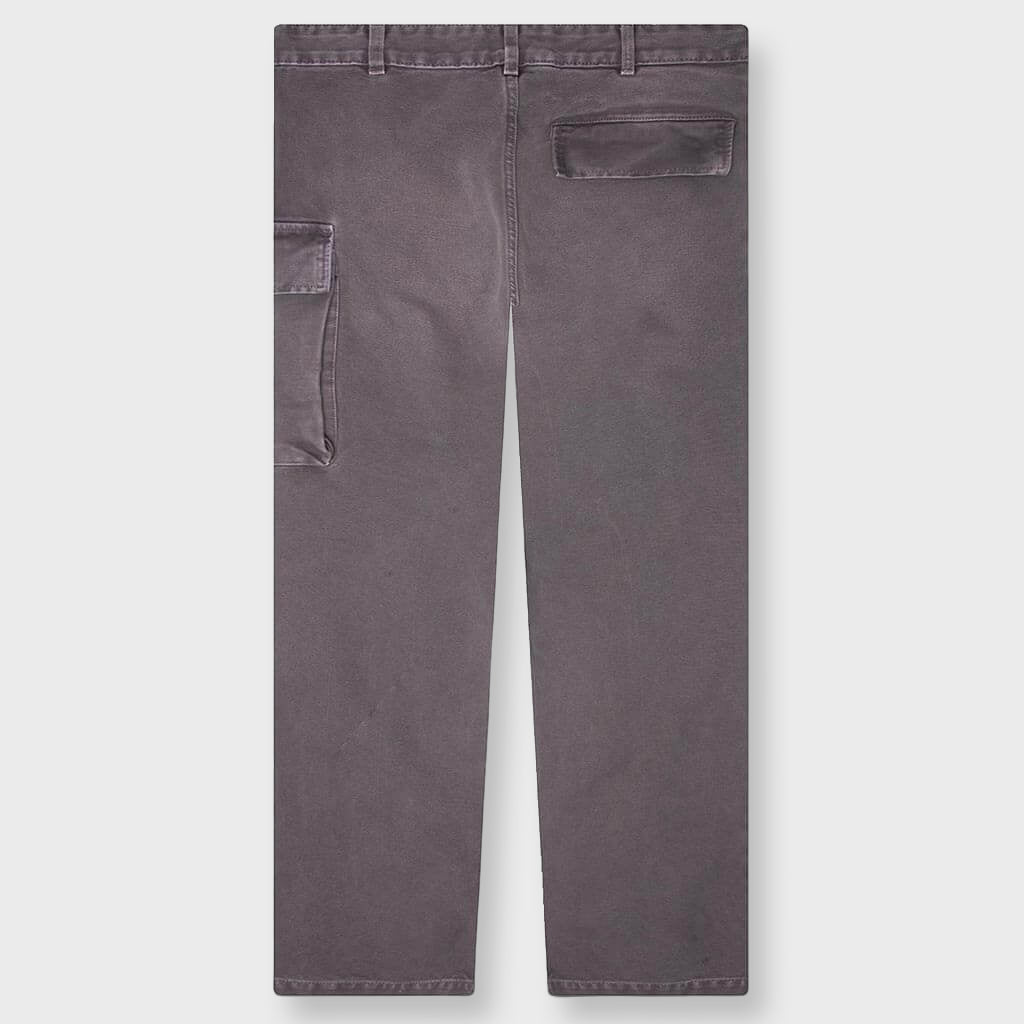 Canvas Cargo Pants - Dolphin