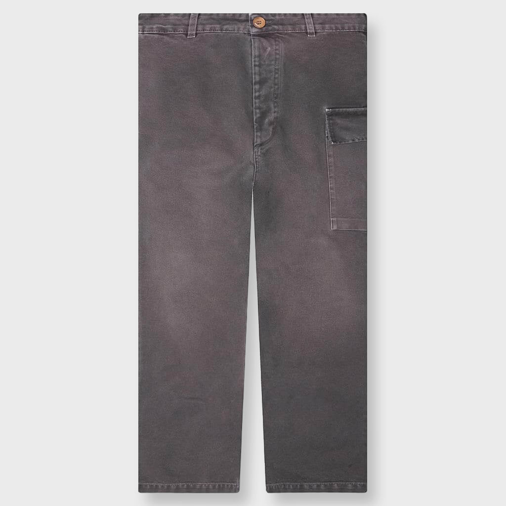 Canvas Cargo Pants - Dolphin