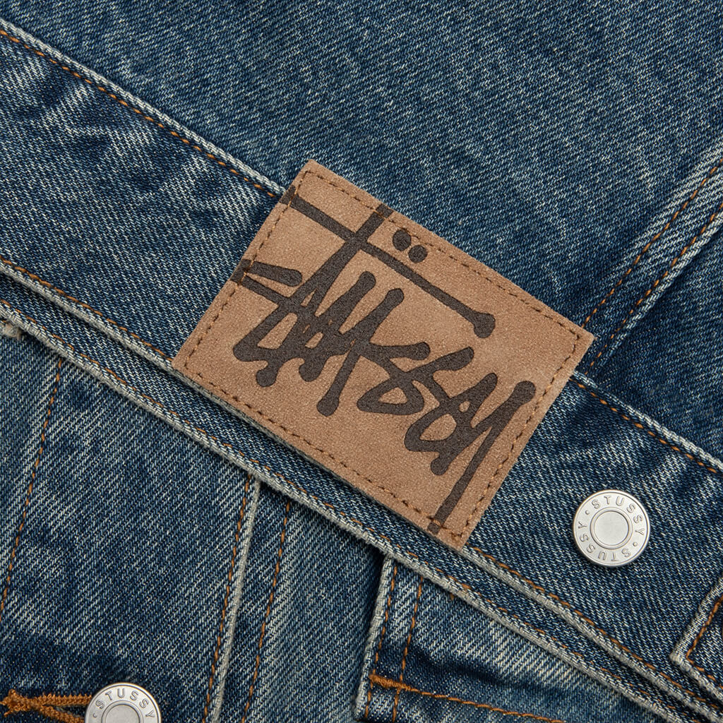 Trucker Denim Jacket - Dark Wash Indigo