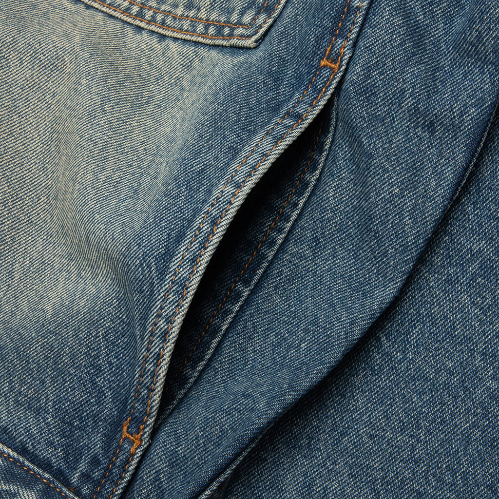Trucker Denim Jacket - Dark Wash Indigo
