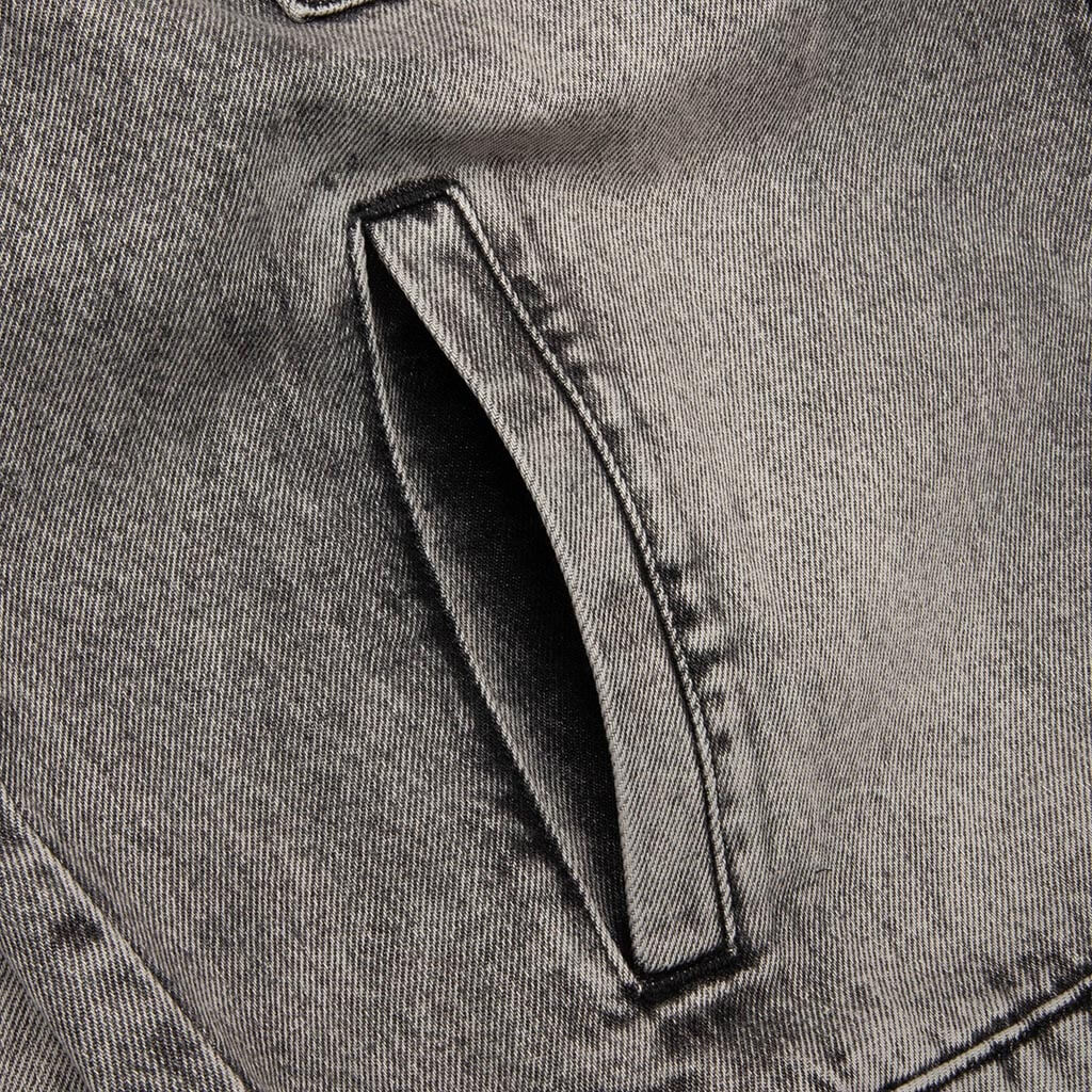 Trucker Denim Jacket - Smoke Fade