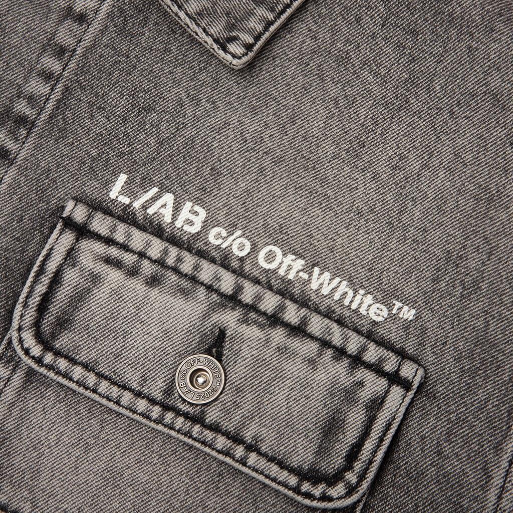 Trucker Denim Jacket - Smoke Fade