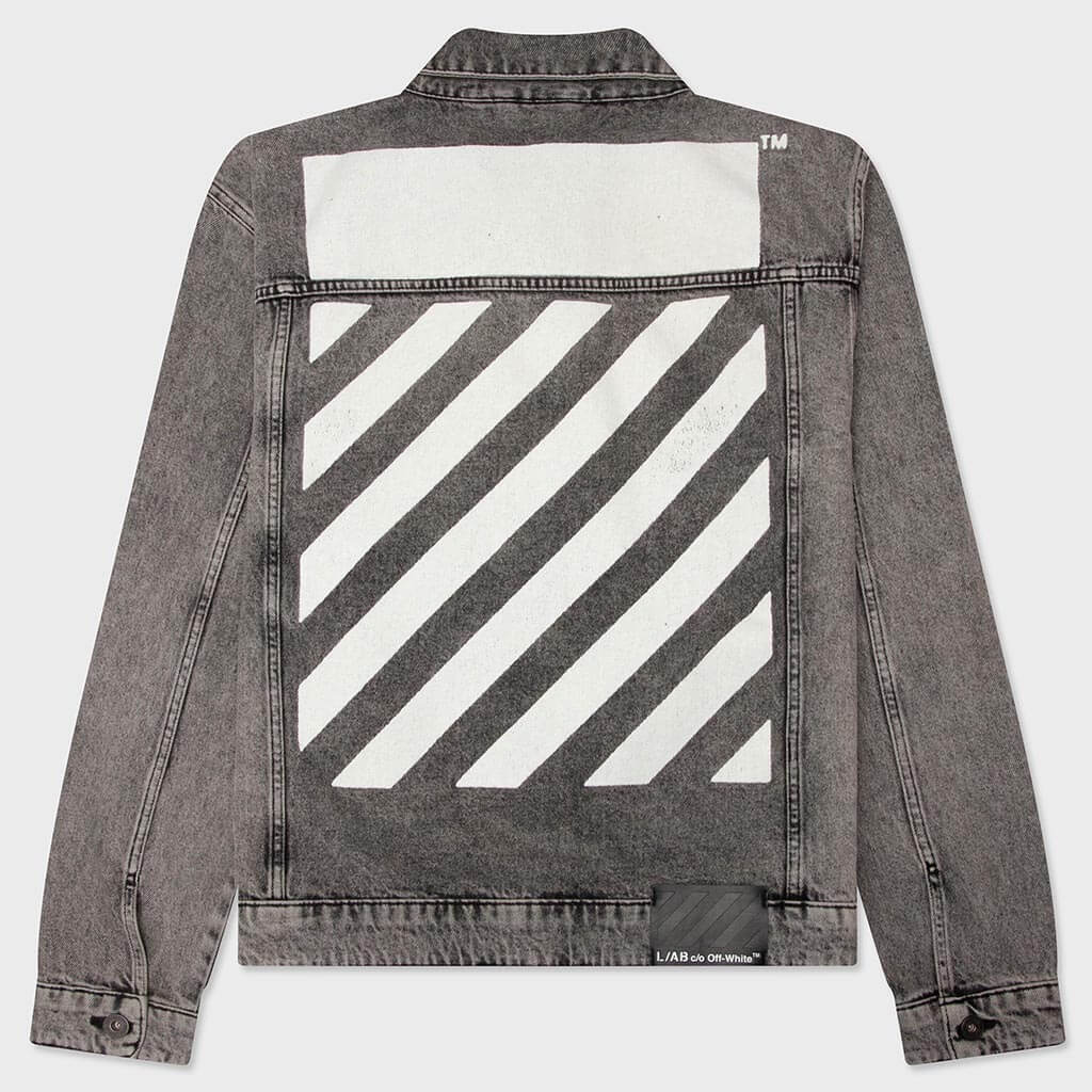 Trucker Denim Jacket - Smoke Fade