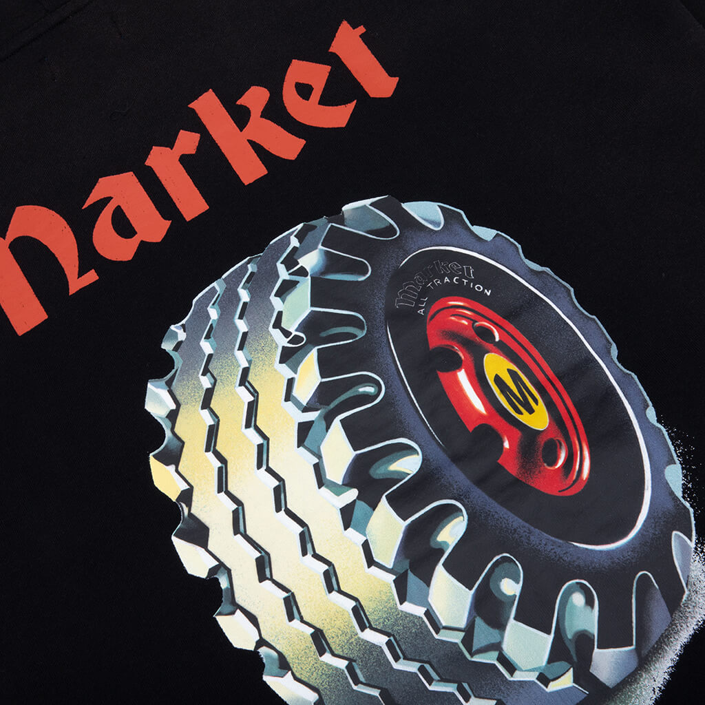 True Tread Hoodie - Pirate Black
