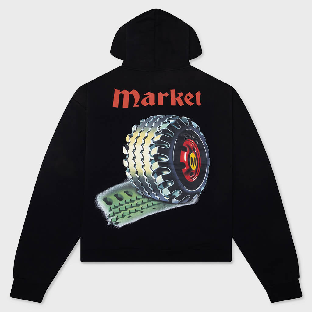 True Tread Hoodie - Pirate Black