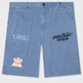 Twill Carpenter Short - Blue
