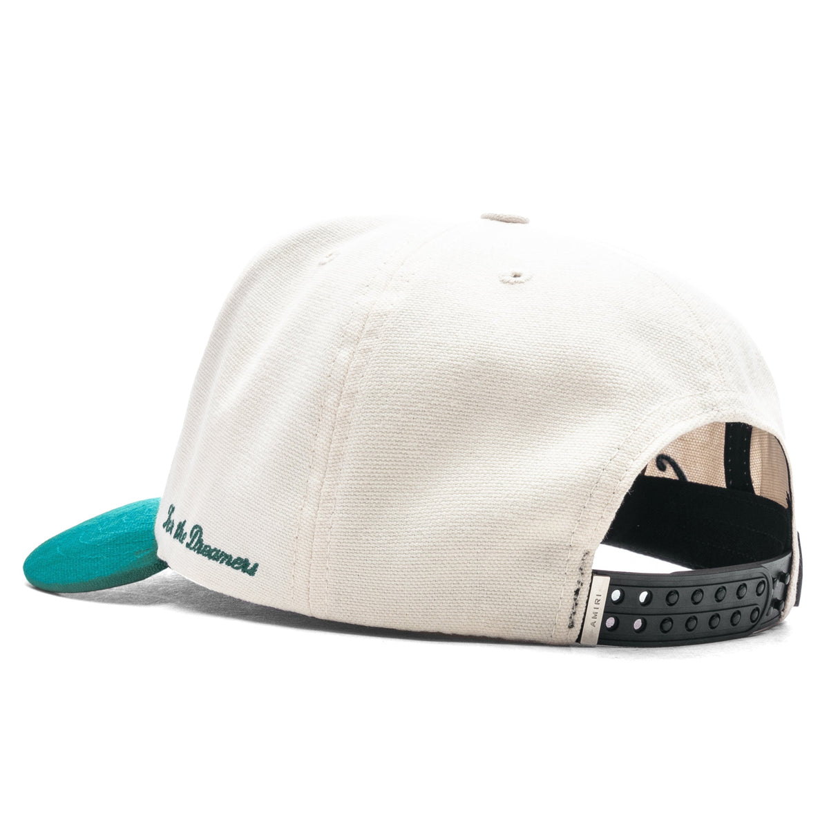 Two Tone Canvas Hat - Evergreen