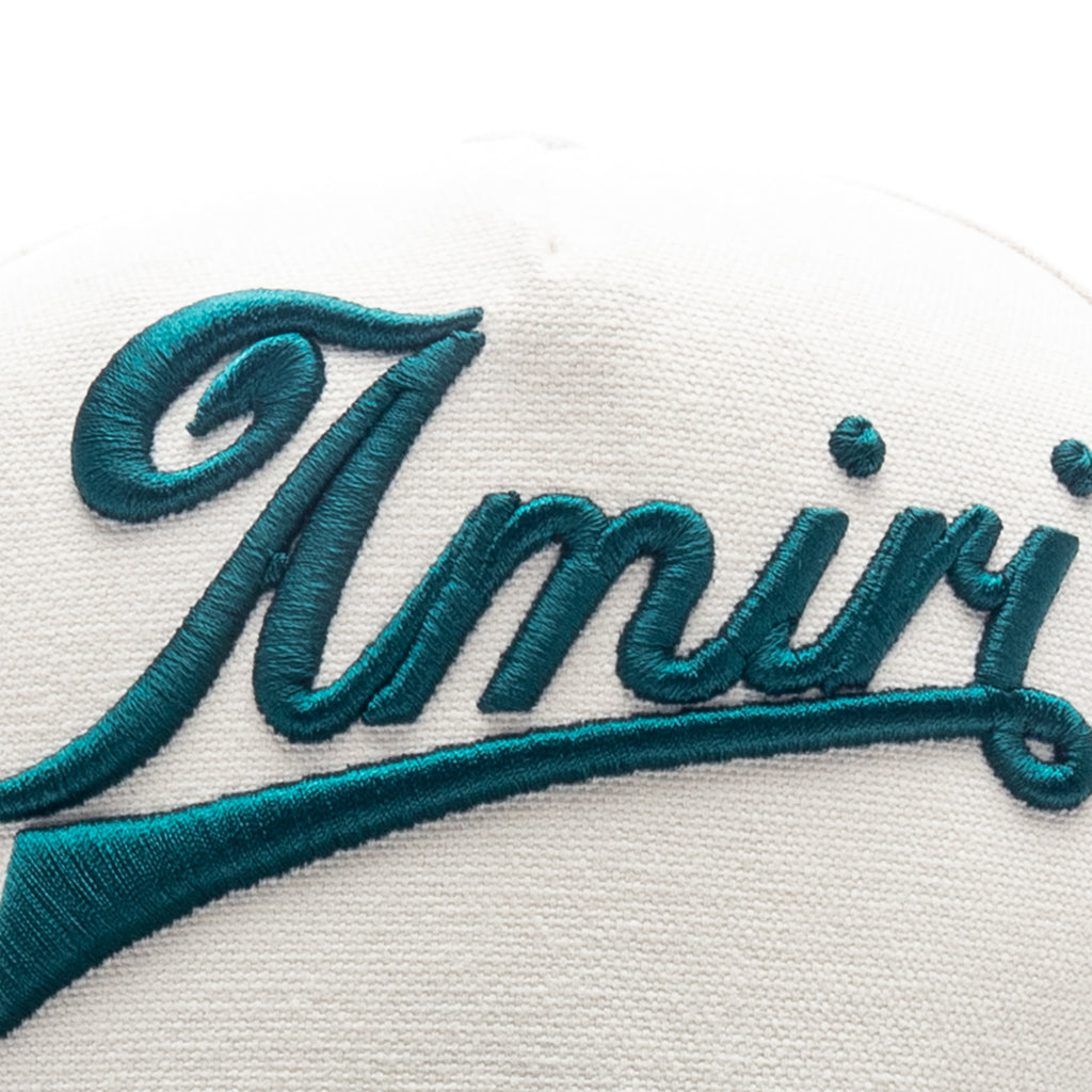 Two Tone Canvas Hat - Evergreen