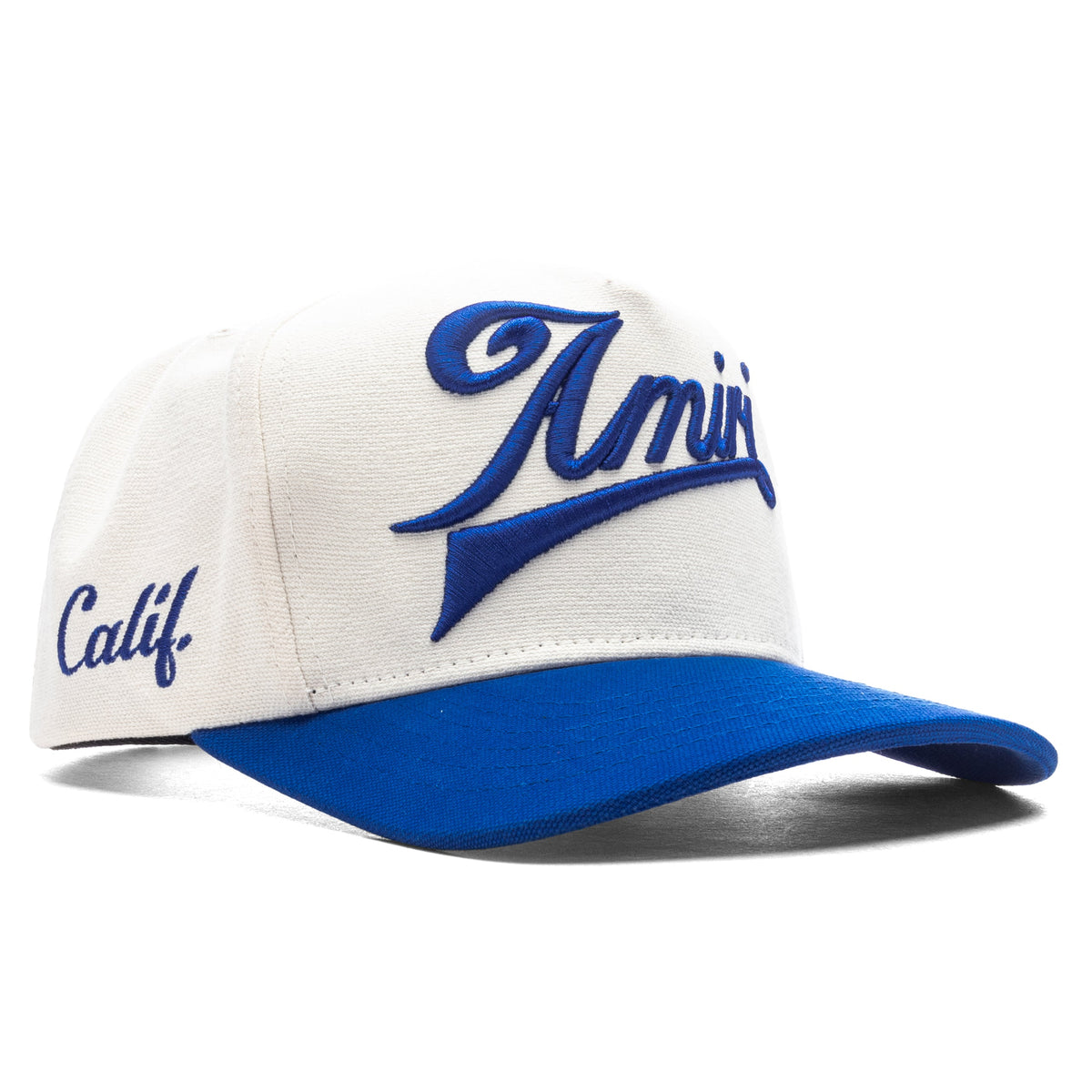 Two Tone Canvas Hat - True Blue