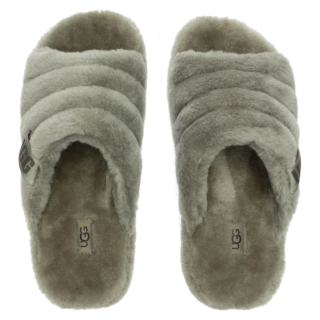 Fluff You Slipper - Burnt Olive