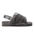 Kids Fluff Yeah Slide - Charcoal