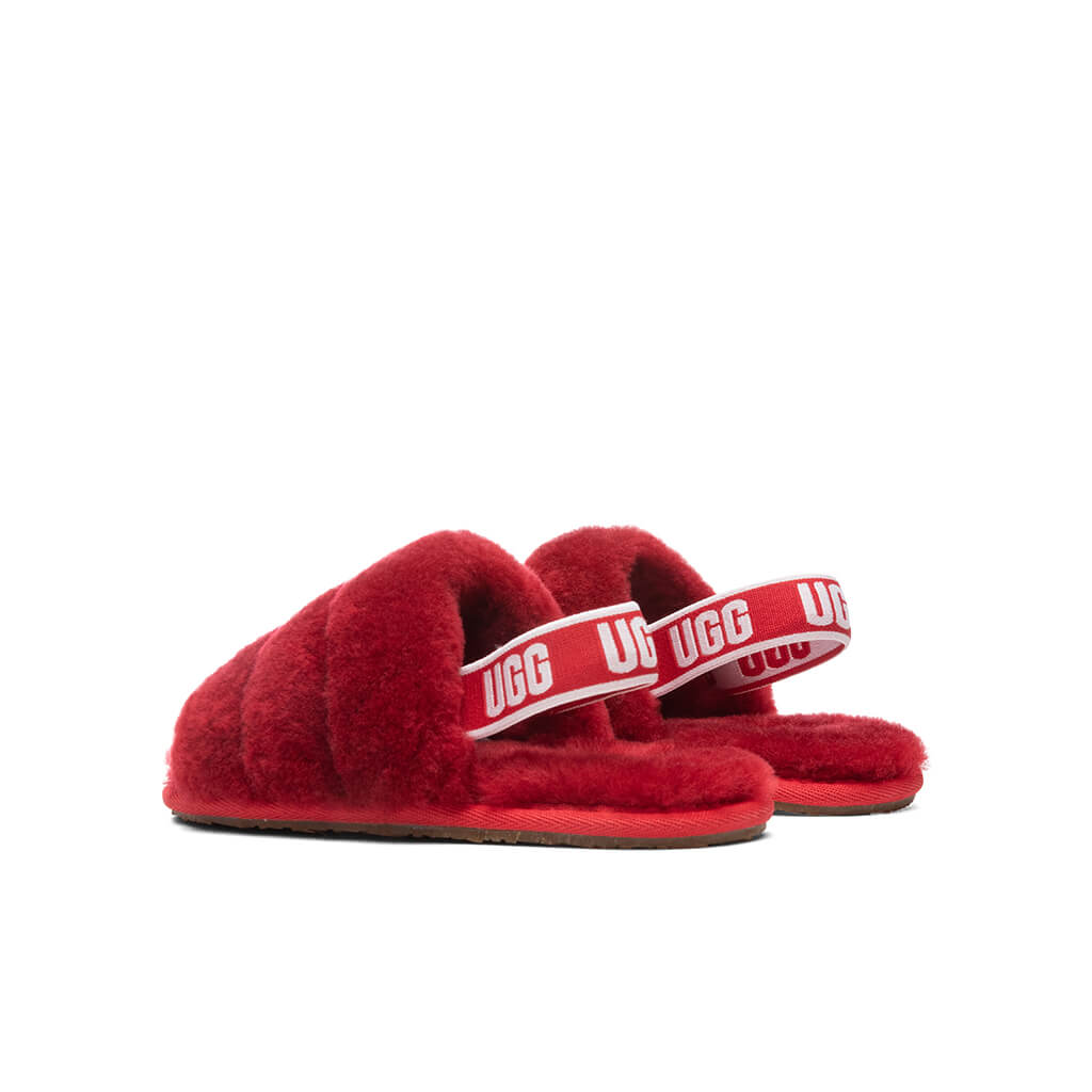 Toddlers Fluff Yeah Slide - Ribbon Red
