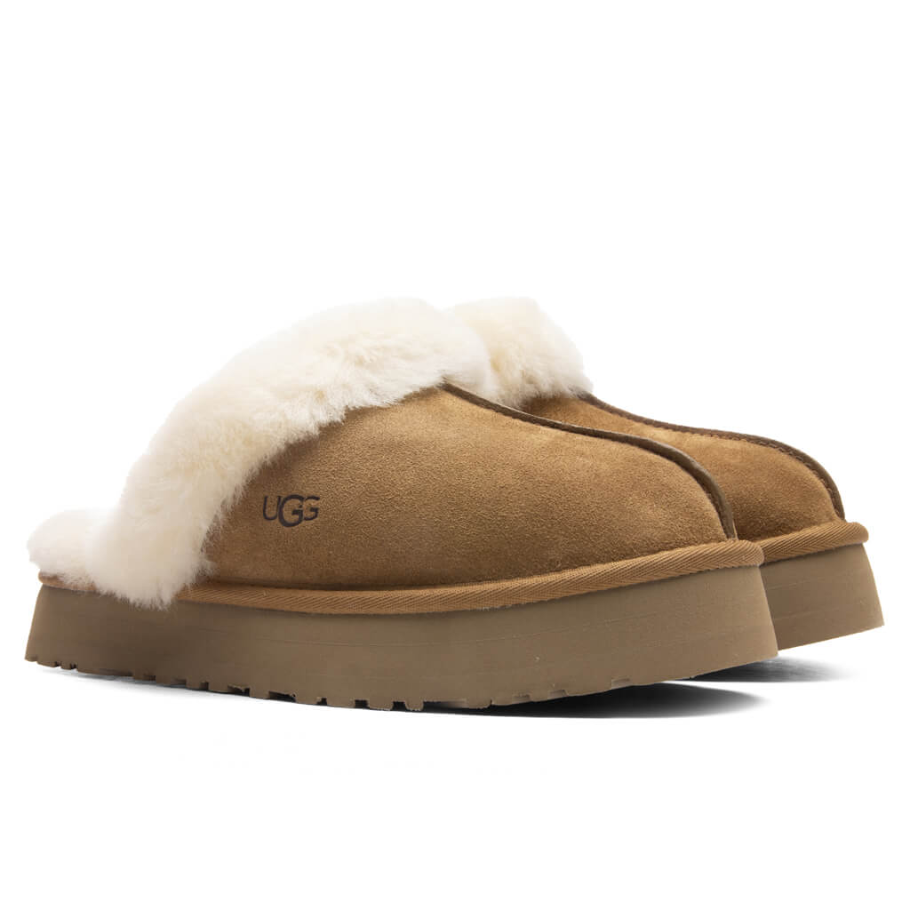 Women's Disquette Slipper - Chestnut