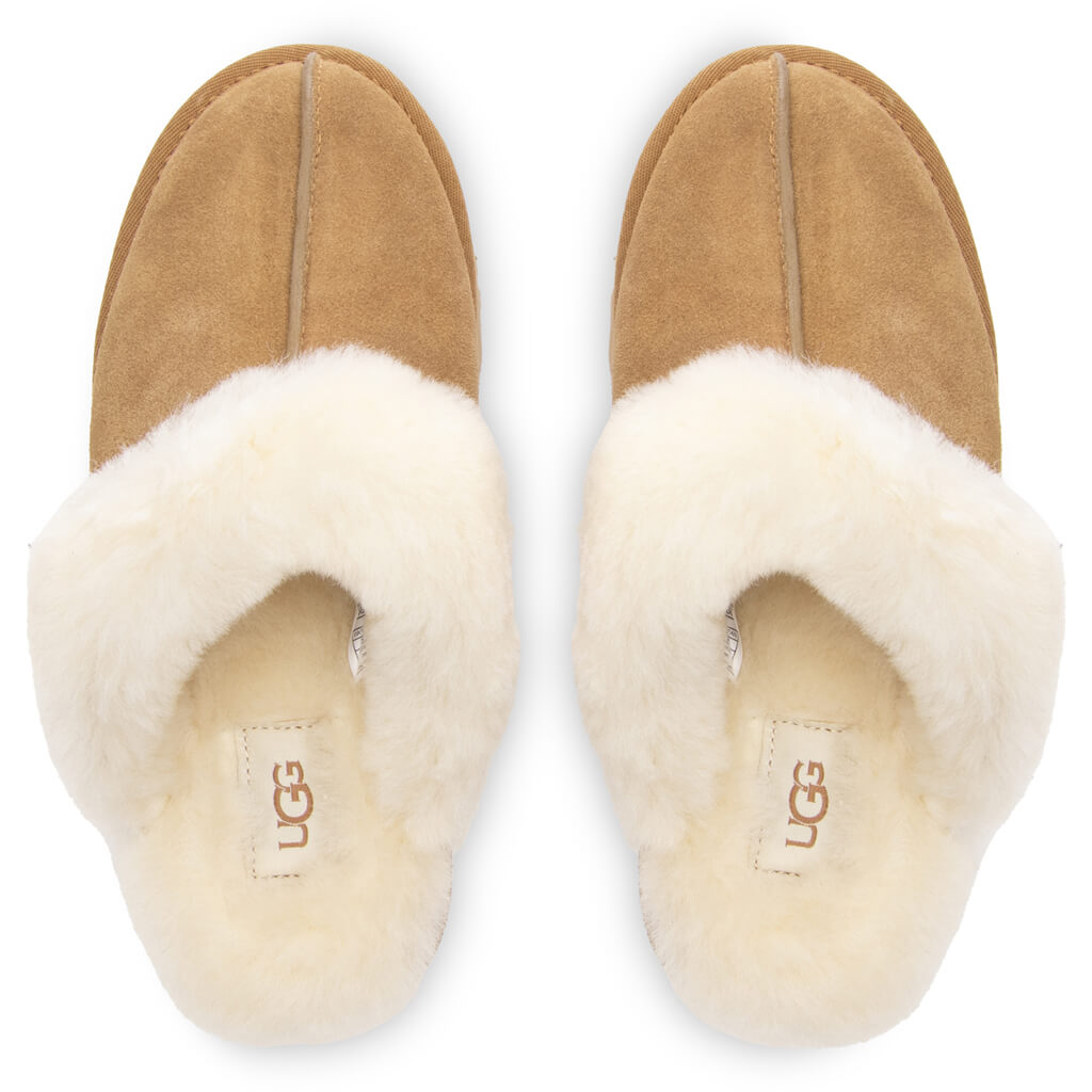 Women's Disquette Slipper - Chestnut