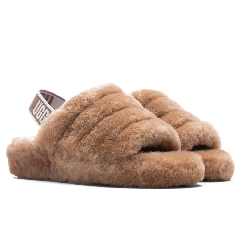 Women's Fluff Yeah Slide - Chestnut