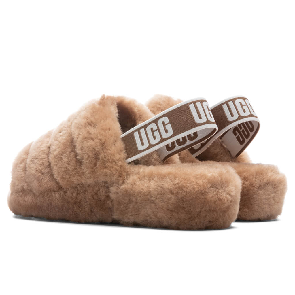 Women's Fluff Yeah Slide - Chestnut