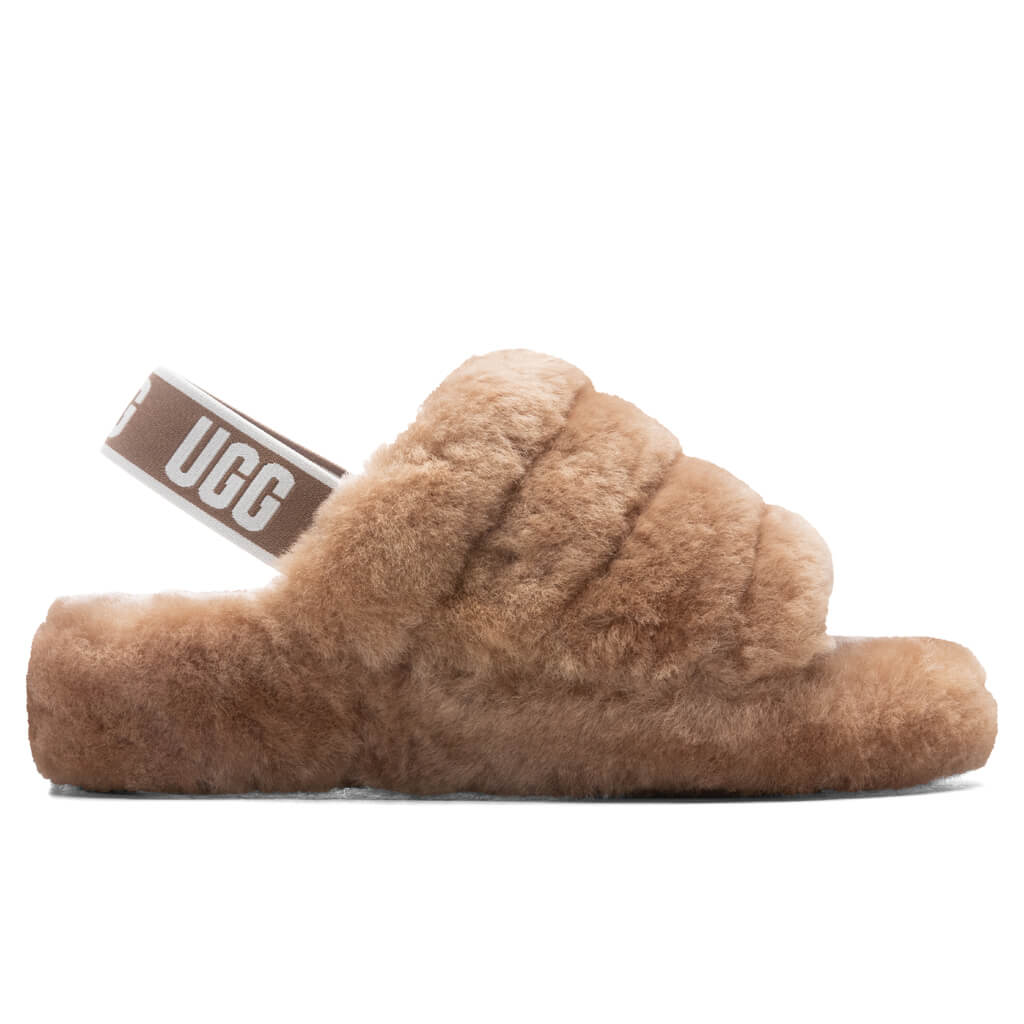 Women's Fluff Yeah Slide - Chestnut