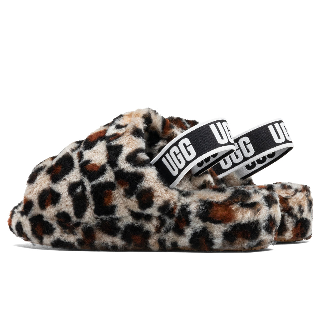 Women's Fluff Yeah Slide Leopard - Amphora