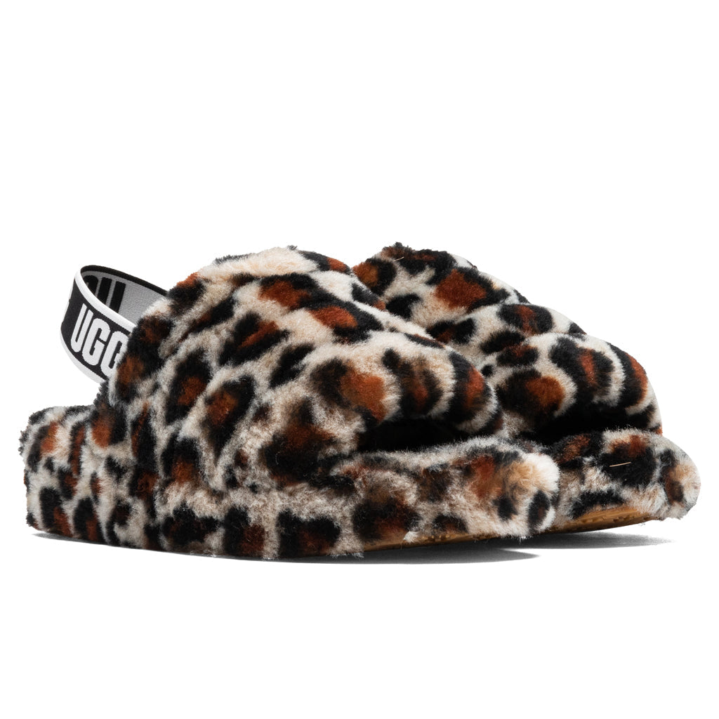 Women's Fluff Yeah Slide Leopard - Amphora
