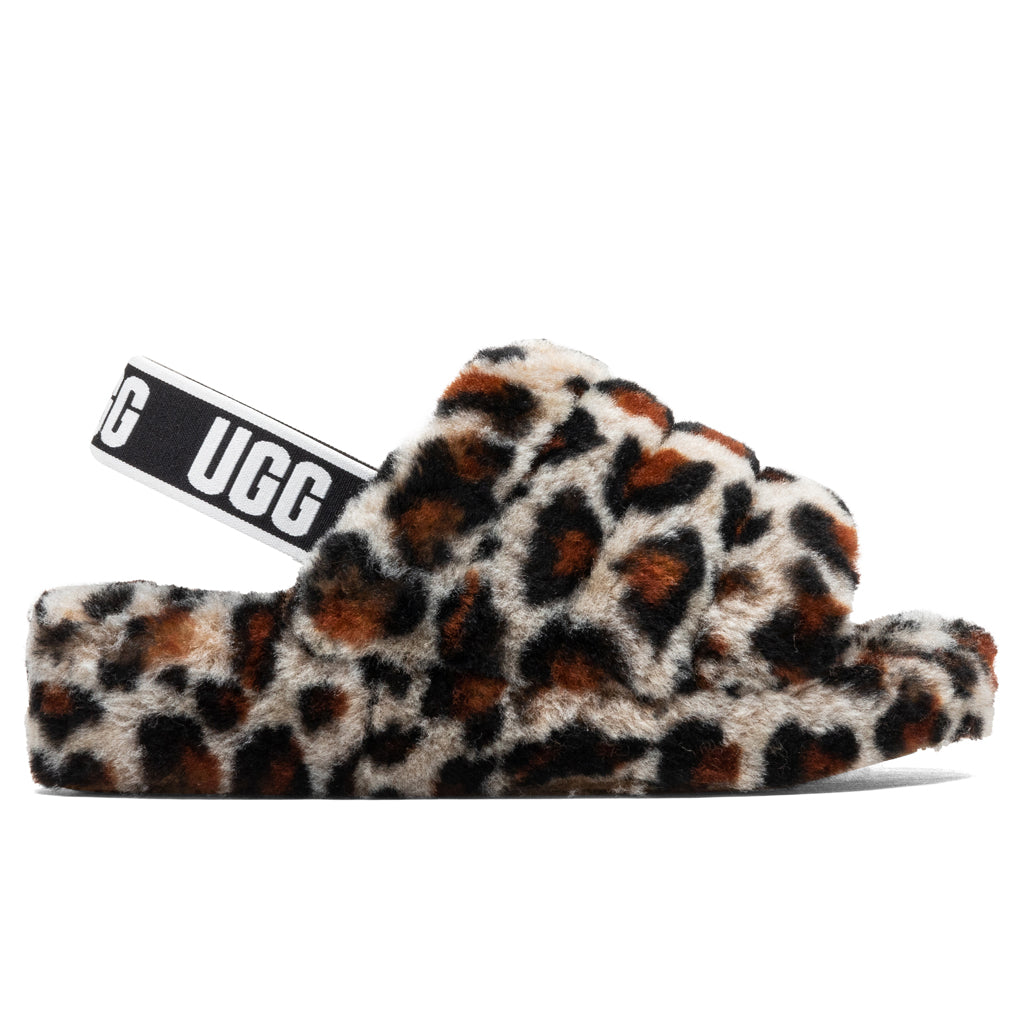 Women's Fluff Yeah Slide Leopard - Amphora