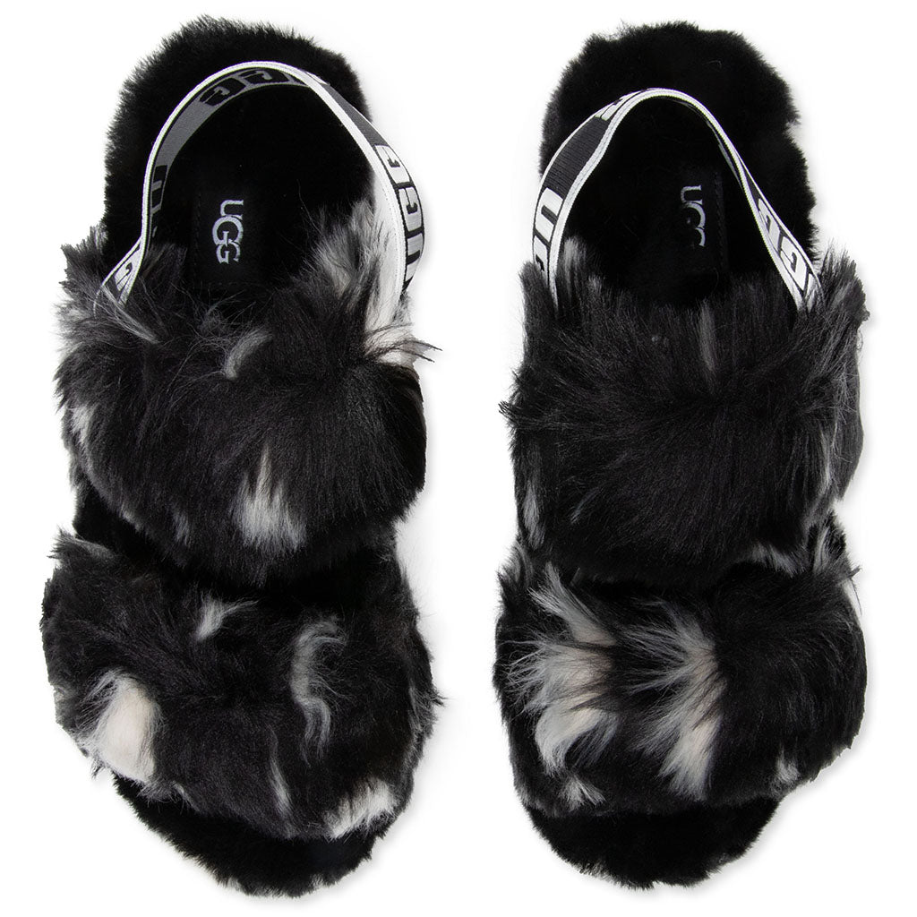 Women's Oh Yeah Spots Slide - Black