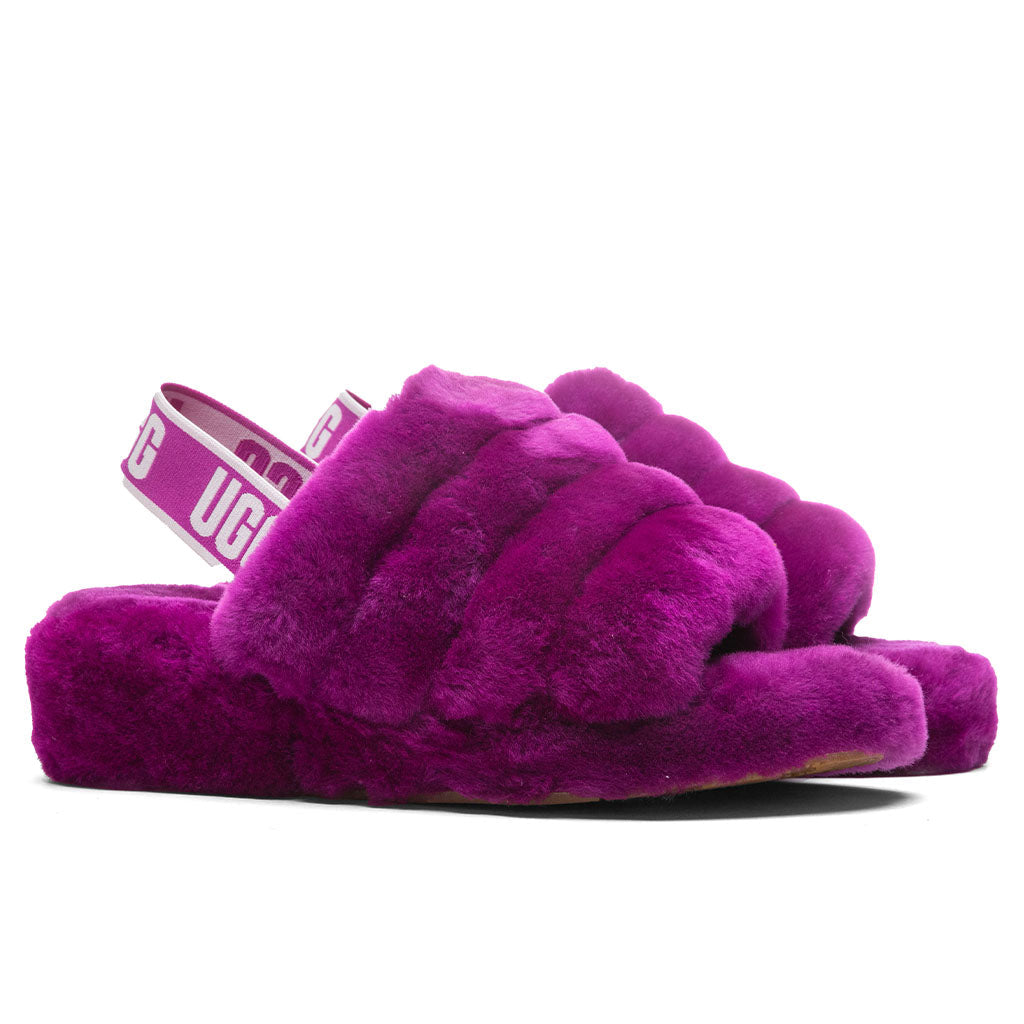 Women's Fluff Yeah Slide - Berrylicious