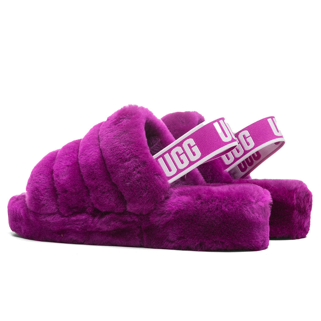 Women's Fluff Yeah Slide - Berrylicious