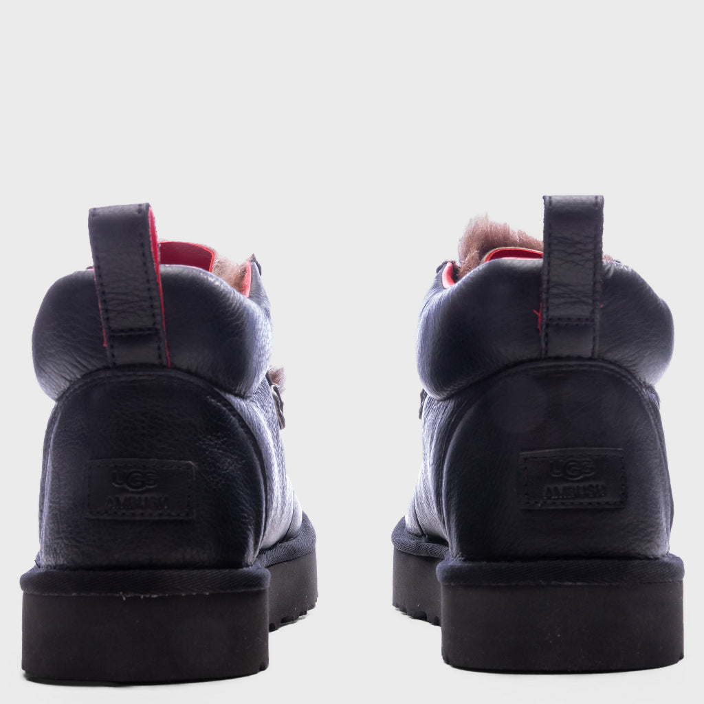 Fur Plug Boot - Black