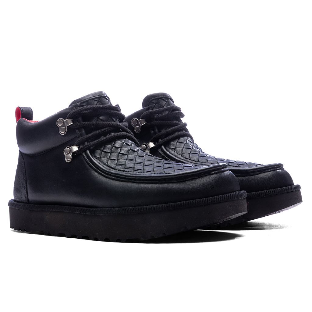 Woven Boot - Black