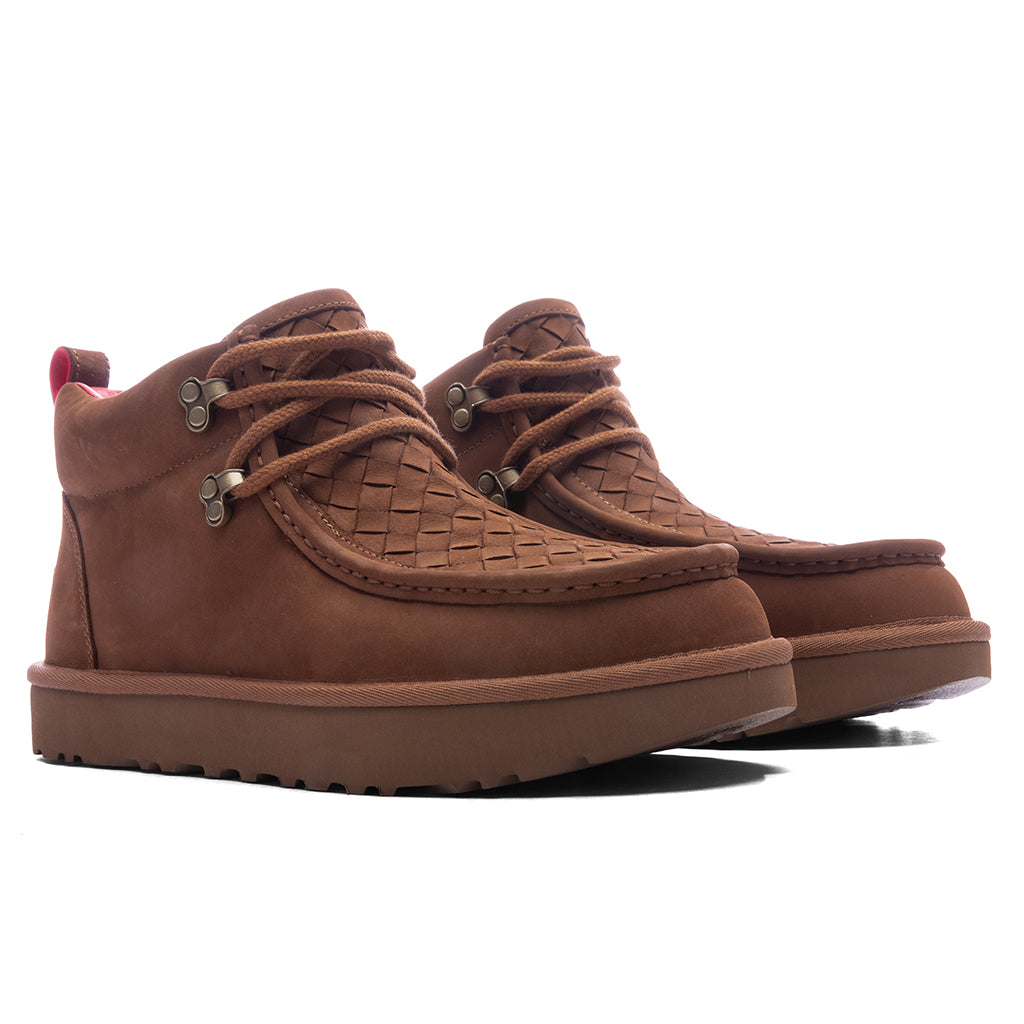 Woven Boot - Chestnut