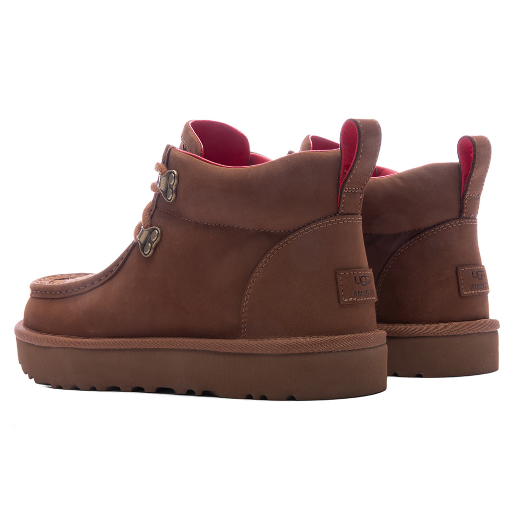 Woven Boot - Chestnut