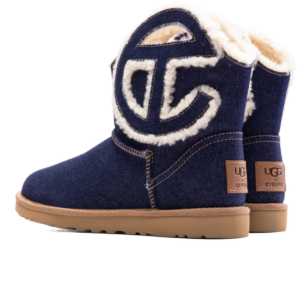 Logo Mini Boot - Indigo Denim