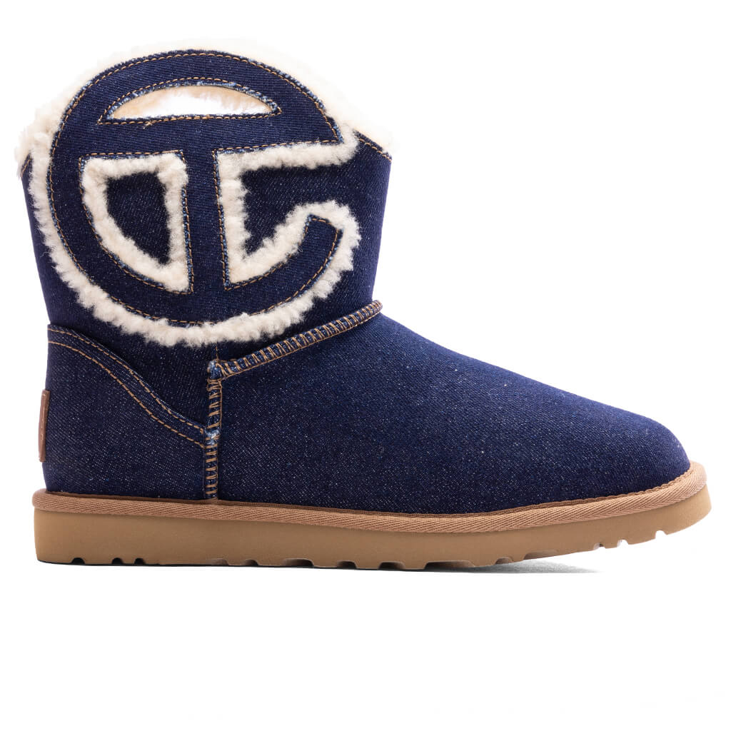 Logo Mini Boot - Indigo Denim