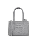 Small Fleece Shopper - Heather Grey