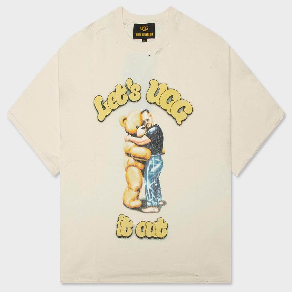Hug It Tee - Cream