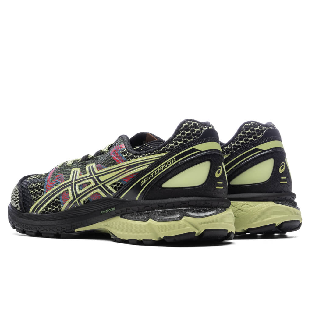 US4-S Gel-Terrain - Black/Neon Lime
