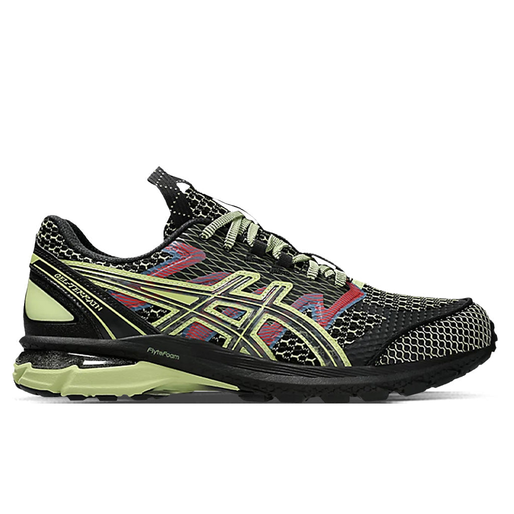 US4-S Gel-Terrain - Black/Neon Lime