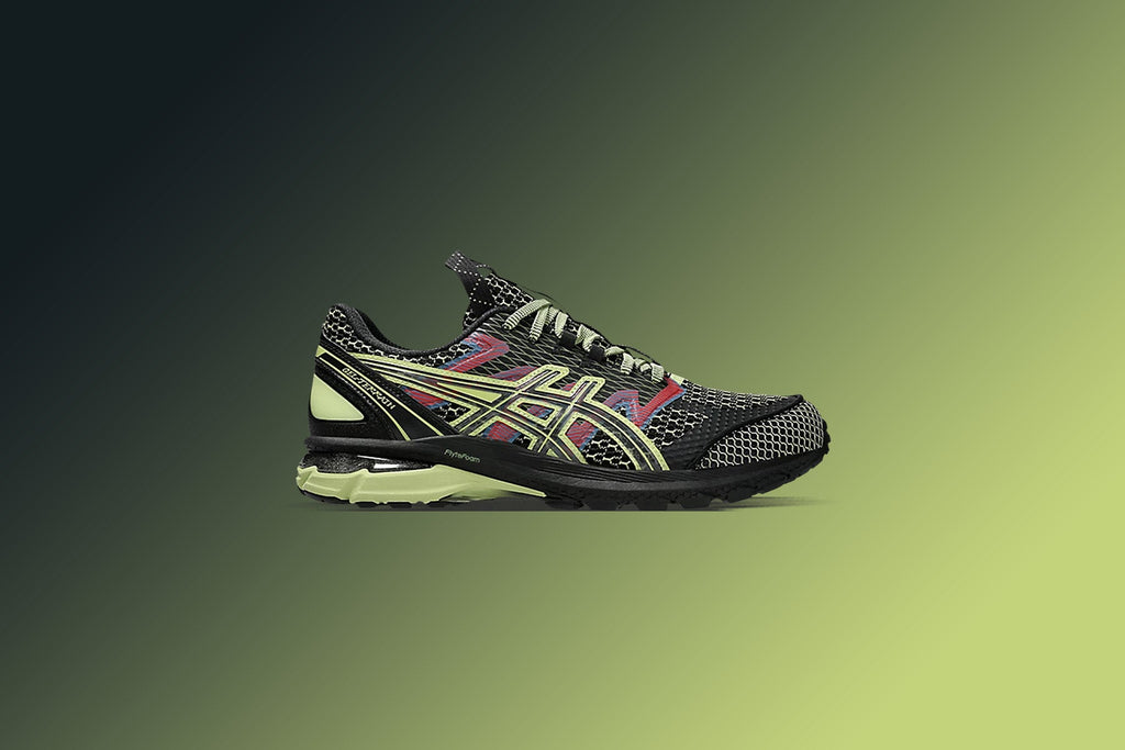 US4-S Gel-Terrain - Black/Neon Lime