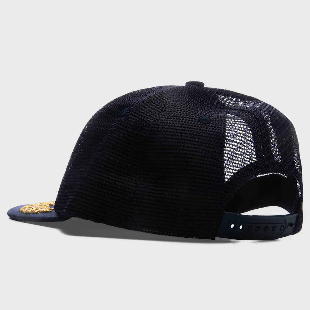 USA Sailing Icon Trucker Hat - Navy/White