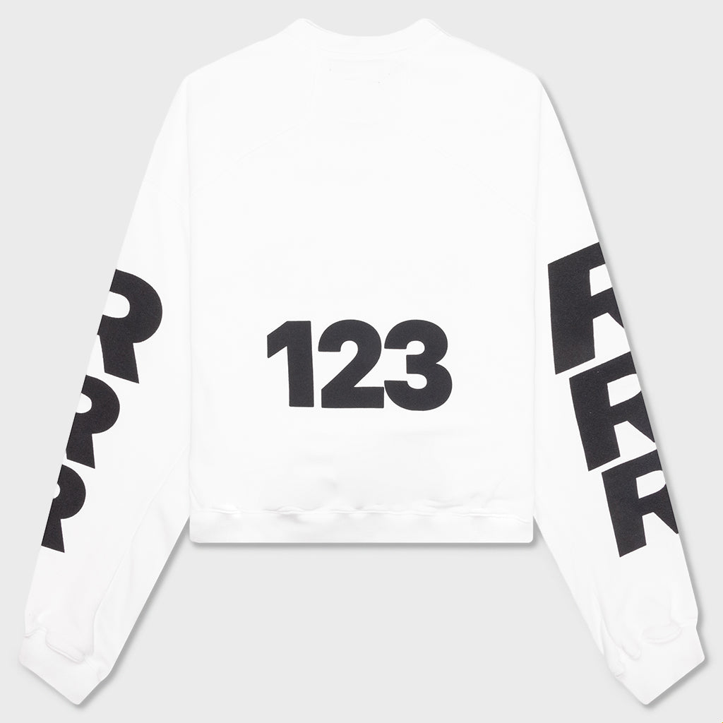 USO-123 CVA Crewneck - Max White