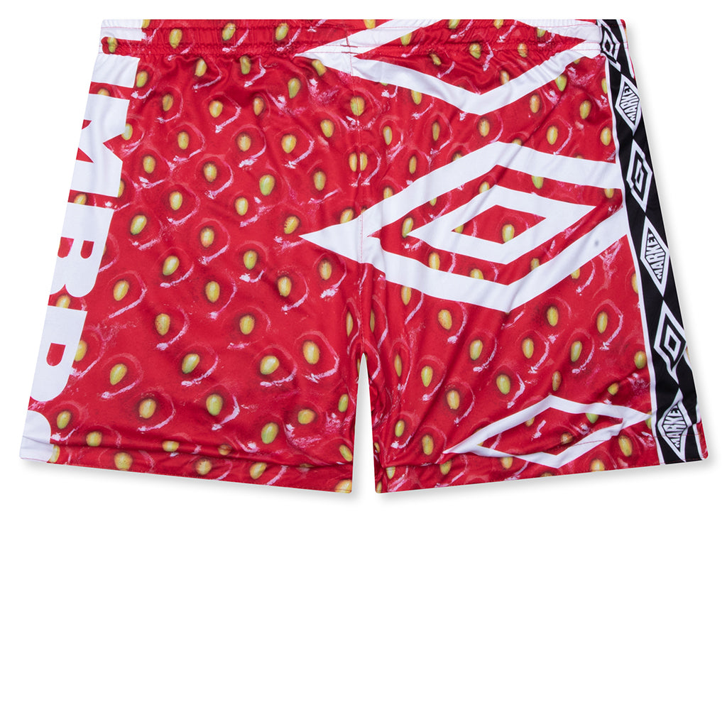 Reversible Shorts - Black/Vermillion