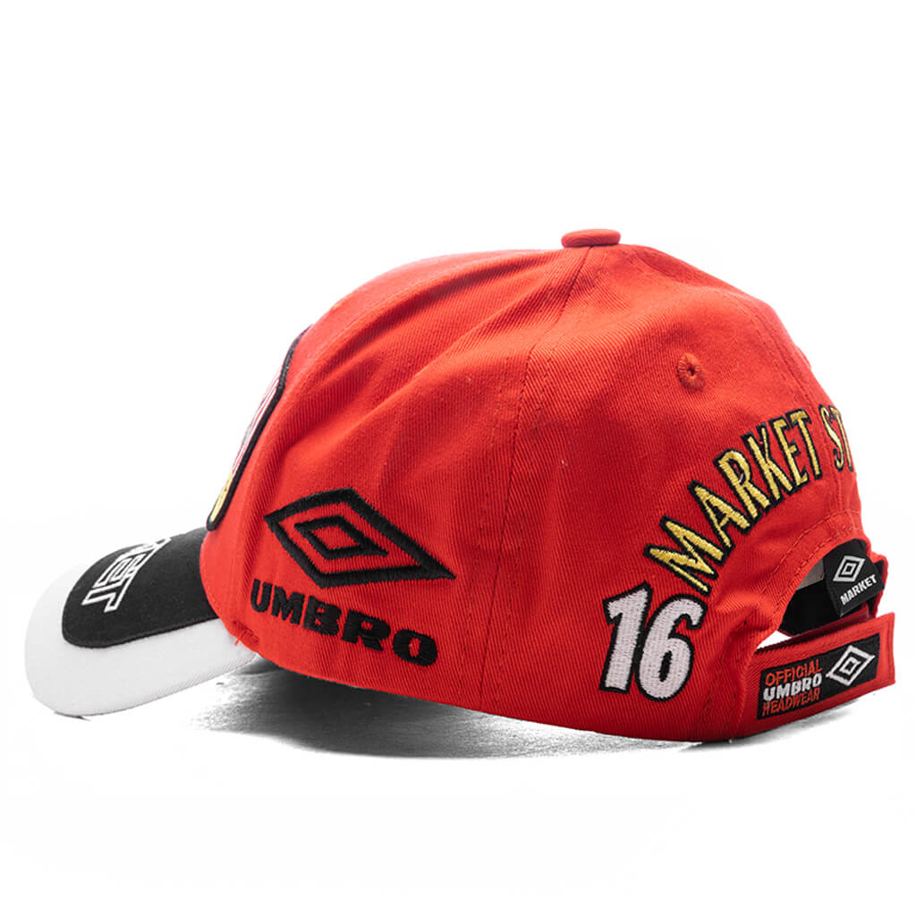 Structure Adjustable Hat - Vermillion