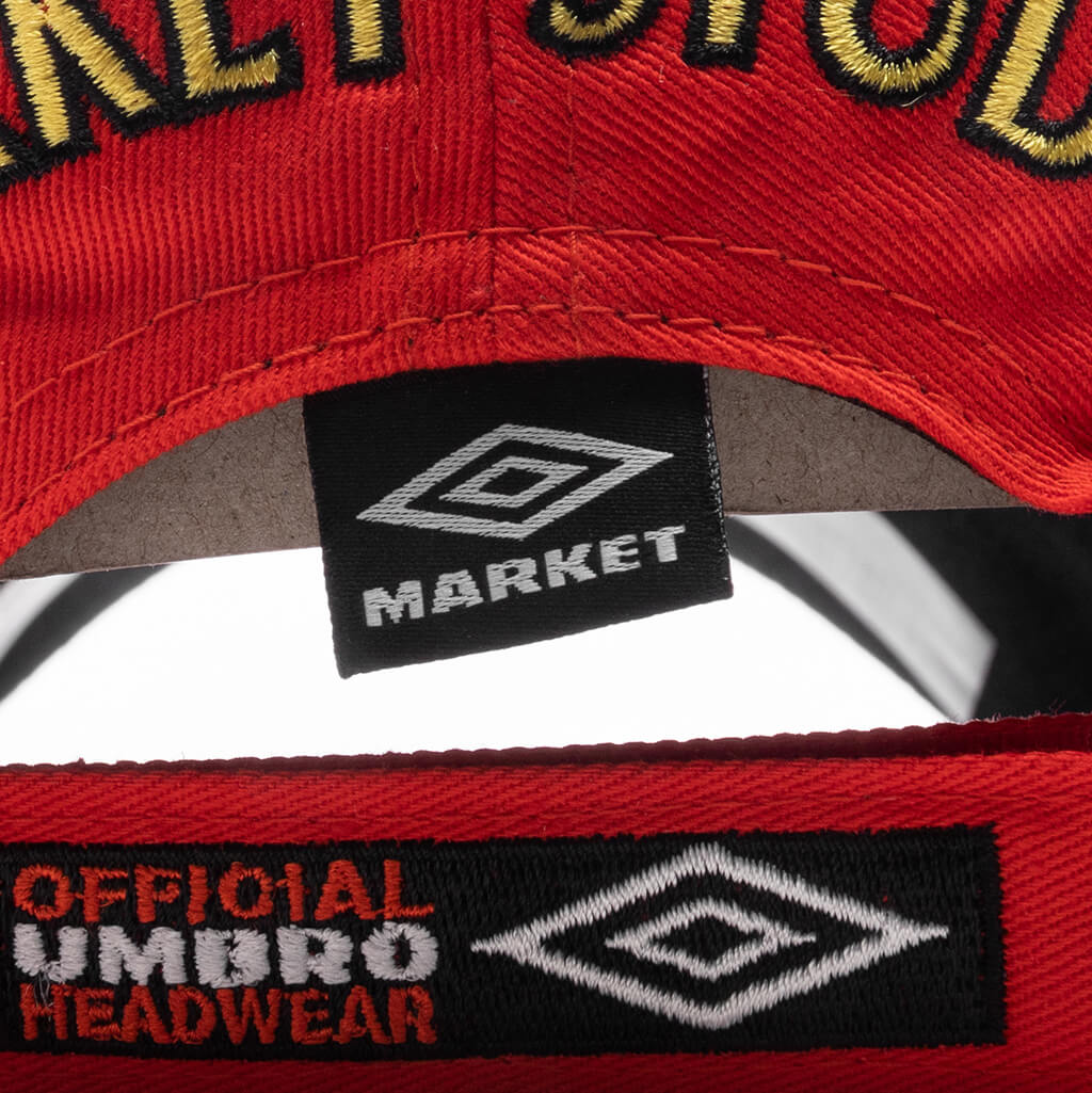 Structure Adjustable Hat - Vermillion