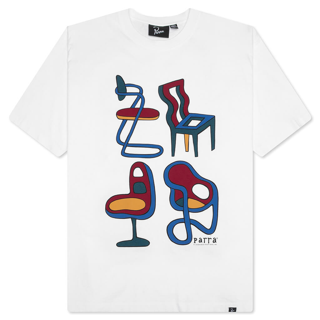 Unreasonable Chairs T-Shirt - White