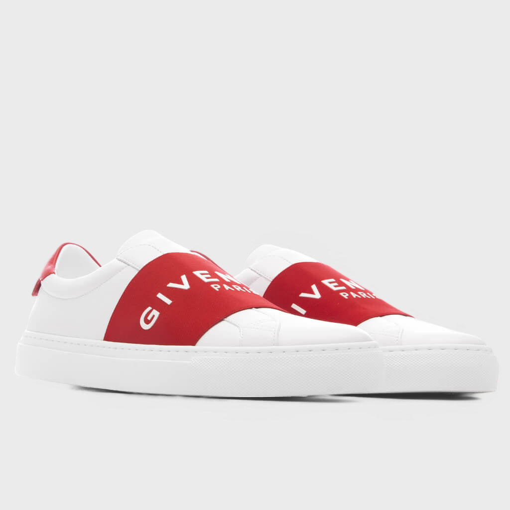 Urban Street Sneakers - White/Red