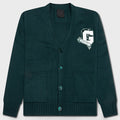 Cotton College Cardigan - Fir Green