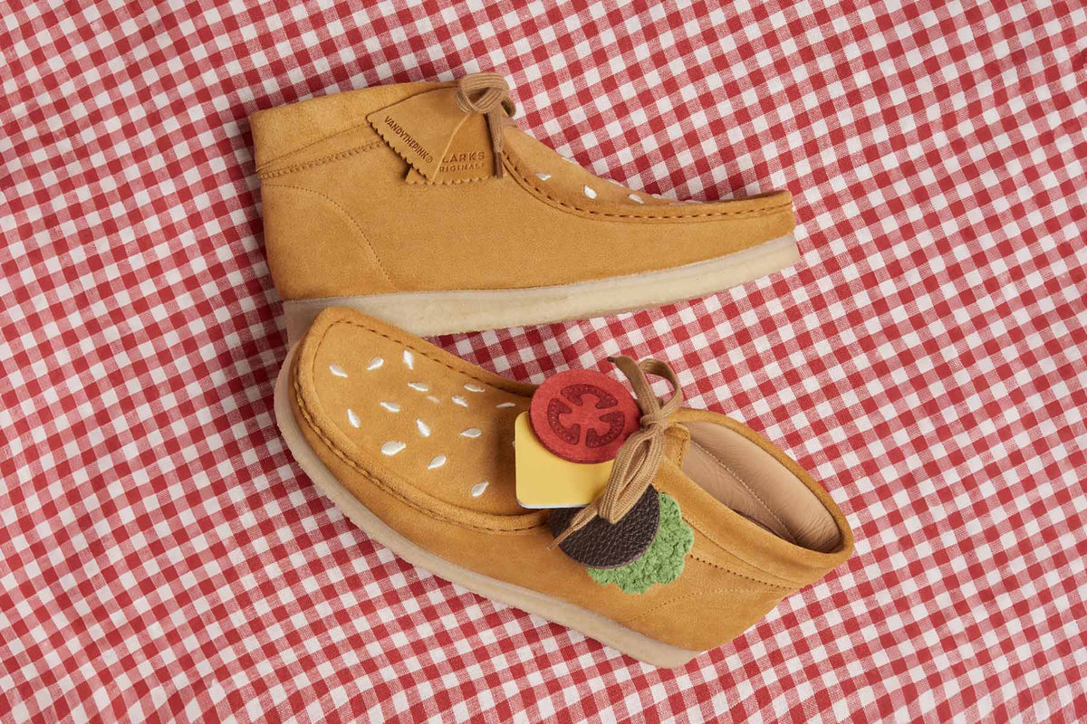 Embroidery Wallabee Boot - Tan